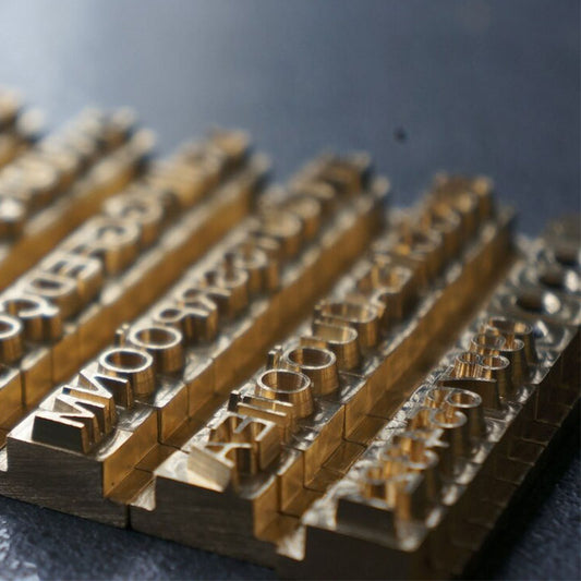Brass Ice Stamp Tray Custom 4x4 Inchs Bar Logo Ice Designer Plate – IKKA