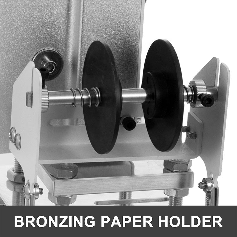 10x13cm Hot Foil Stamping Machine,110V Digital Embossing Machine Manual  Tipper Stamper,Hot Foil Printing Machine with Stamping Paper and Paper  Holder